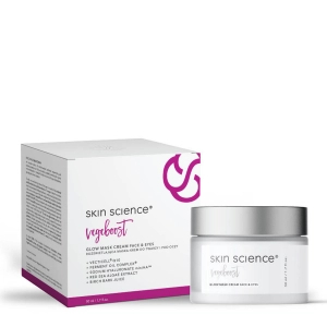 Skin Science VegeBoost Rozświetlająca maska-krem do twarzy i pod oczy 50g