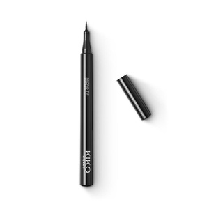 KIKO Milano Micro Tip Eyeliner długotrwały eyeliner z ultraprecyzyjną końcówką 01 Black 1.1ml
