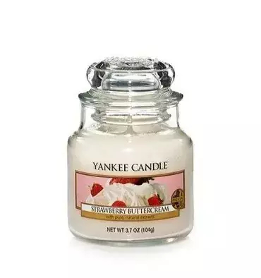 Yankee Candle ŚWIECA W SŁOIKU MAŁA Strawberry Buttercream
