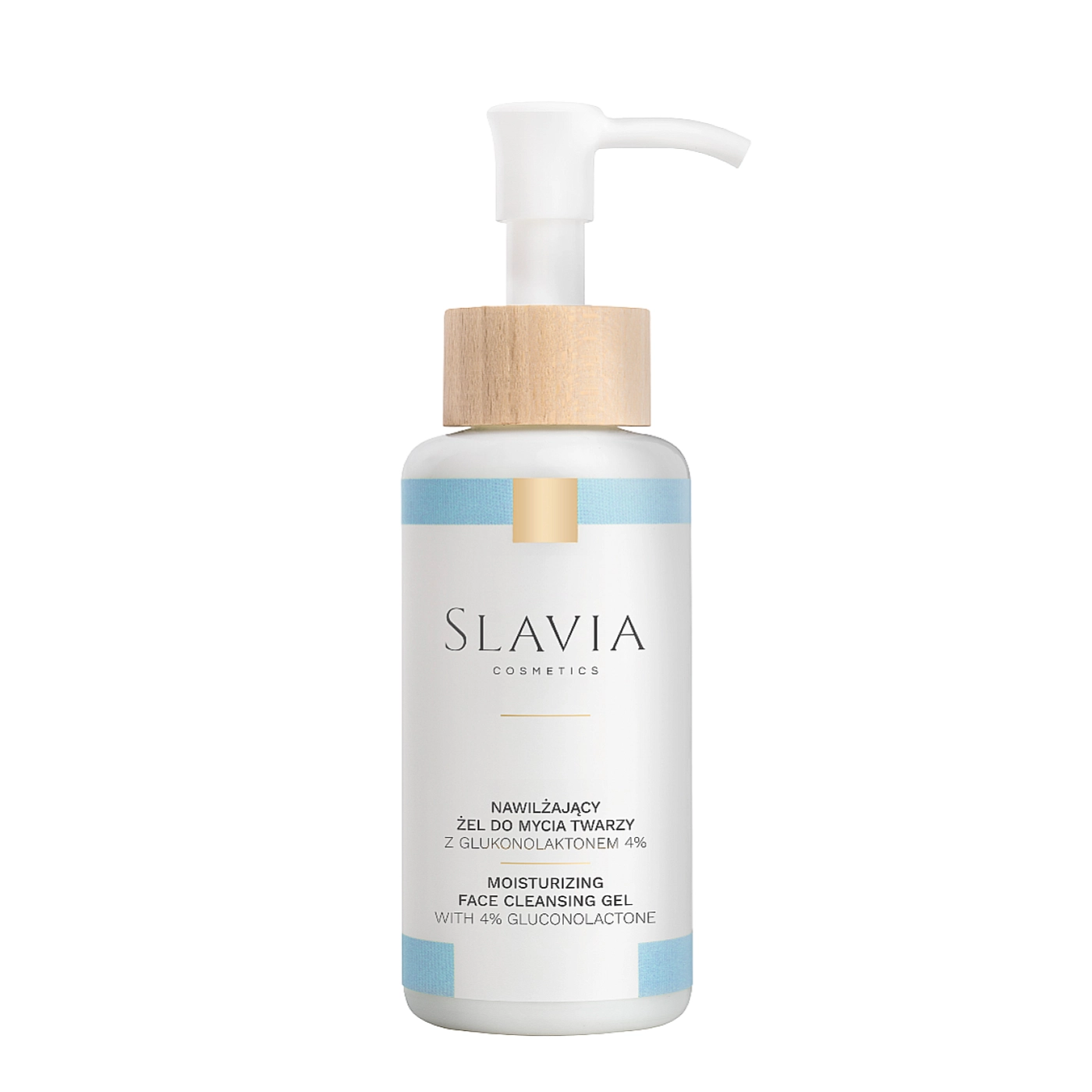 Slavia Cosmetics Nawilżający żel do mycia twarzy z 4% glukonolaktonem 150ml