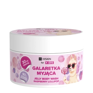 HISKIN Kids Galaretka myjąca różowa Raspberry Lollipop 180ml