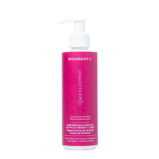 Back to comfort Resveravit C emulsja micelarna do mycia twarzy i ciała 200ml