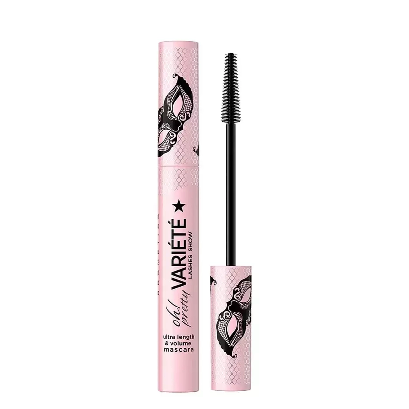 Eveline Cosmetics VARIETE Oh! Pretty Tusz do rzęs wydłużający i zwiększający objętość 10 ml