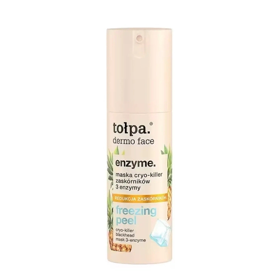 tołpa. dermo face enzyme maska cryo killer zaskórników freeze peel 50 ml