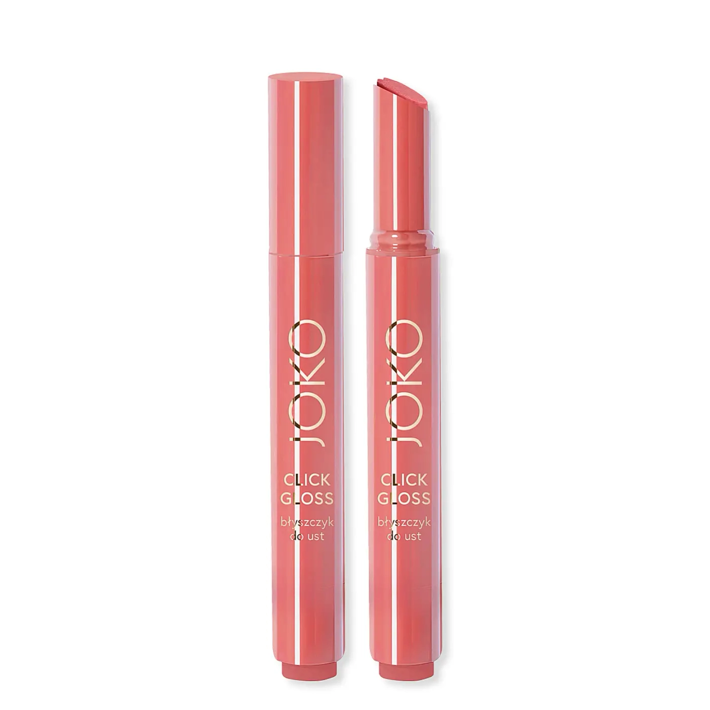 Joko Click Gloss Błyszczyk do ust 02 Peachy 1,2g