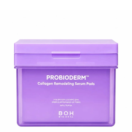 BIOHEAL BOH Probioderm Collagen Remodeling Serum Pads - nawilżajżce płatki do twarzy nasączone serum z prebiotykami i peptydami 70 szt.
