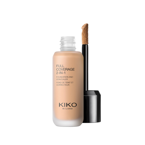 KIKO Milano Full Coverage 2-In-1 Foundation & Concealer mocno kryjący podkład i korektor 2 w 1 Neutral 65 25ml