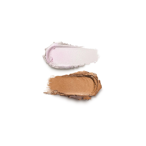 KIKO Milano Juicy Fizz All That Glam Face Stick wielofunkcyjny sztyft do twarzy z matowym bronzerem i rozświetlaczem 01 Cosmopolitan Lights 12g