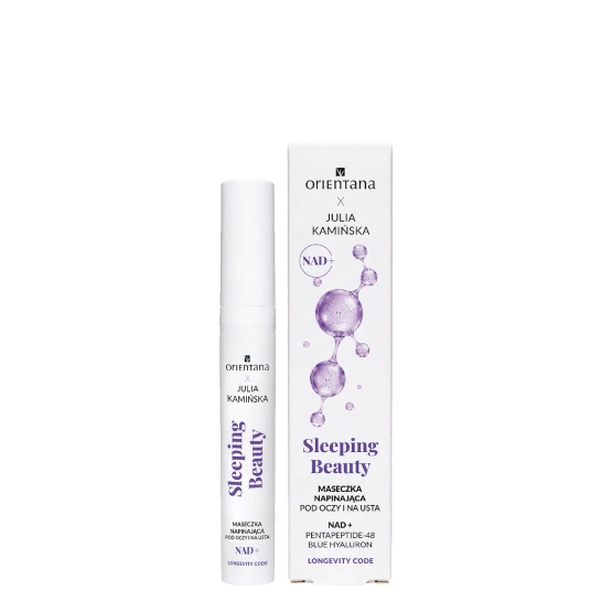 Orientana x Julia Kamińska LONGEVITY CODE Sleeping Beauty Maseczka napinająca pod oczy i na usta 15 ml