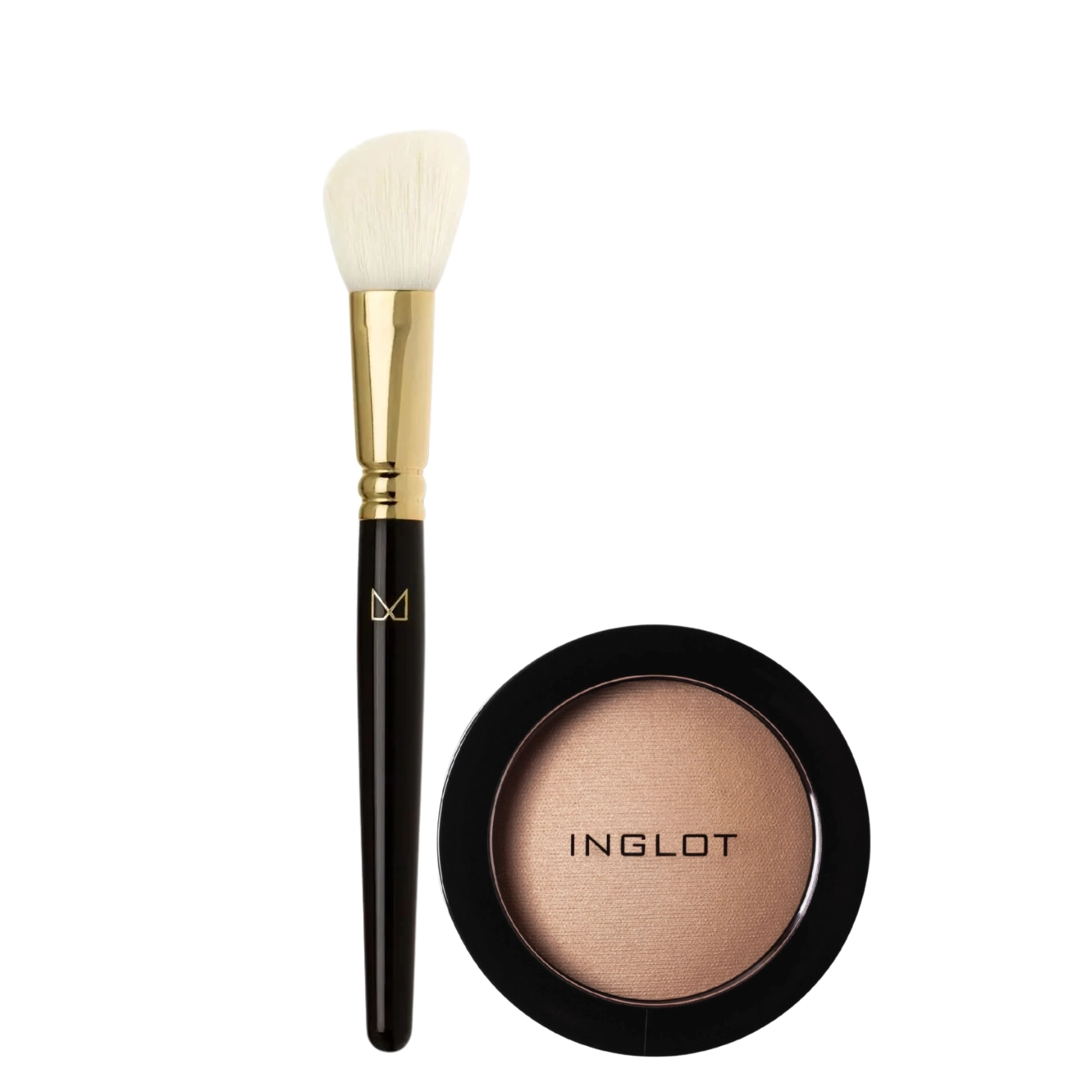 M Brush x Inglot Zestaw do konturowania - Pędzel i bronzer 42