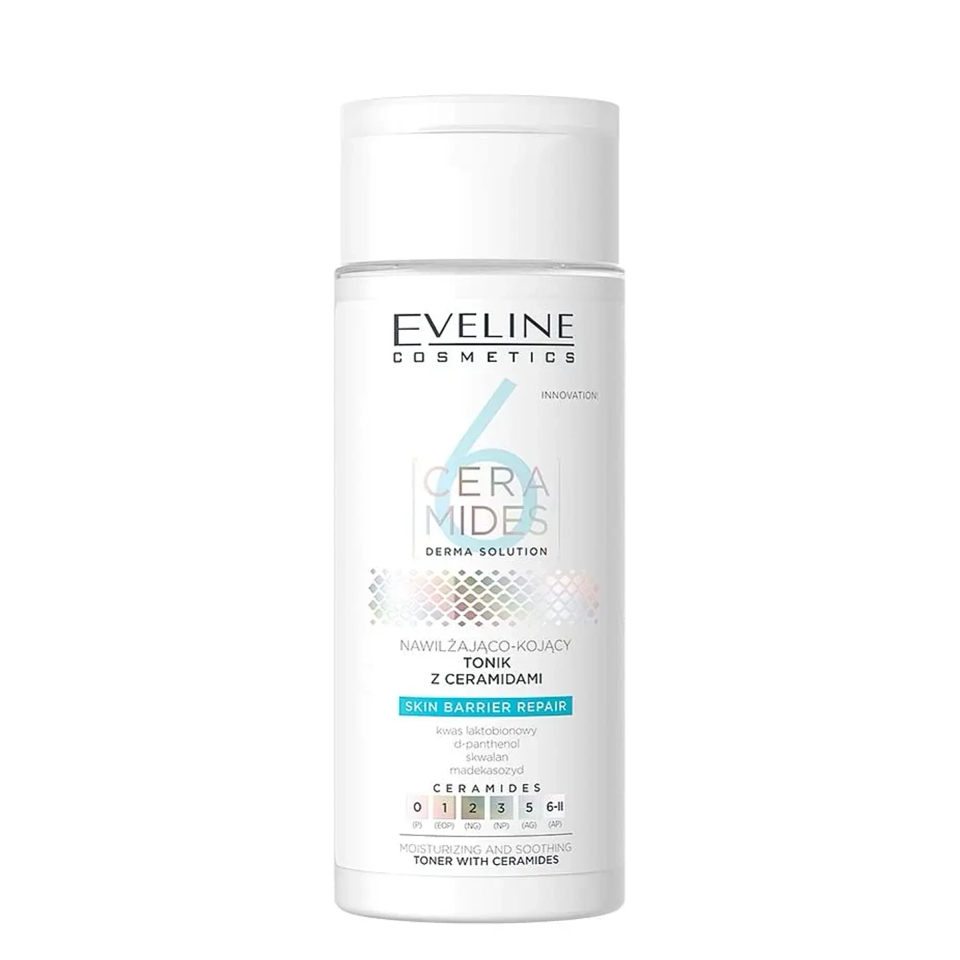 Eveline Cosmetics 6 Ceramides Nawilżająco-kojący tonik z ceramidami 150ml