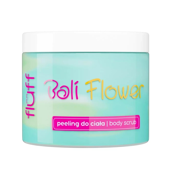 Fluff Superfood Peeling do ciała o zapachu balijskiego kwiatu 160ml