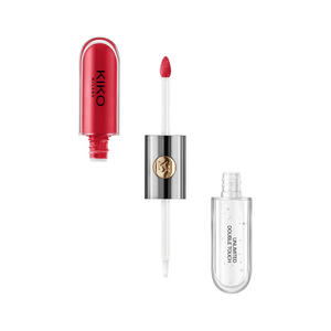 KIKO Milano Unlimited Double Touch dwuetapowa płynna pomadka do ust 109 Strawberry Red 6ml