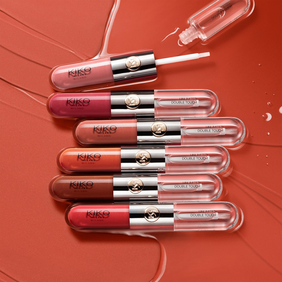 KIKO Milano Unlimited Double Touch dwuetapowa płynna pomadka do ust 103 Natural Rose 6ml