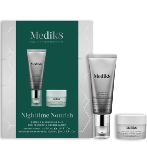 Medik8 Nighttime Nourish - Zestaw Duet Ujędrnienie i Odnowa - Crystal Retinal 3 30ml + Advanced Night Restore 12,5ml