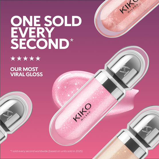 KIKO Milano 3D Hydra Lipgloss zmiękczający błyszczyk do ust z efektem 3D 35 Pearly Warm Mauve 6.5ml