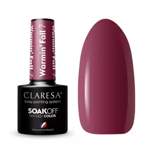 Claresa Nails lakier hybrydowy WARMIN'' FALL 7  5g