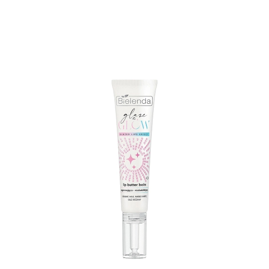 Bielenda GLAZE & GLOW Lip butter balm regenerująco-rozświetlający Rose Pearl 10 g