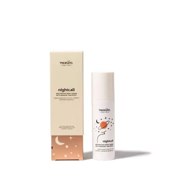 Resibo Nightcall regenerujący krem na noc z efektem subtelnej opalenizny 50ml