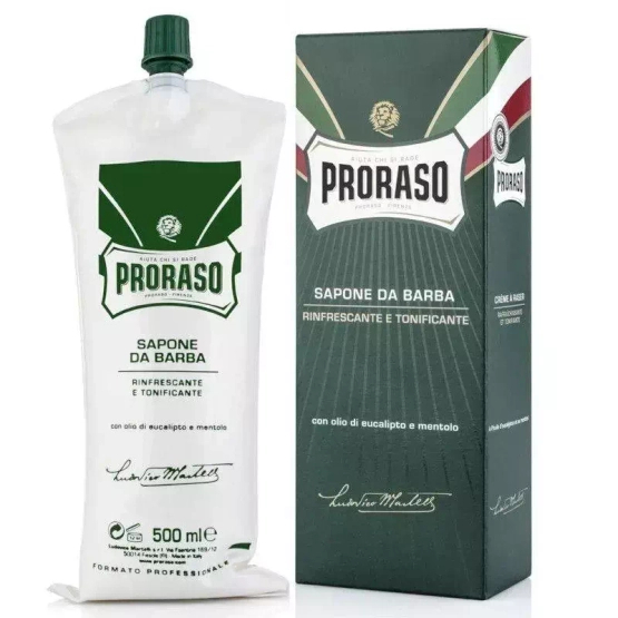 Proraso Soap in a Bowl Mydło do golenia GREEN 500ml