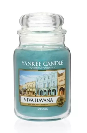 Yankee Candle ŚWIECA W SŁOIKU DUŻA Viva Havana