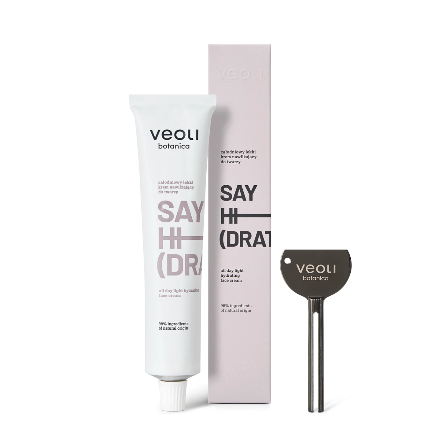 Veoli Botanica SAY HI(DRATION) Całodzienny lekki krem nawilżający do twarzy 75ml