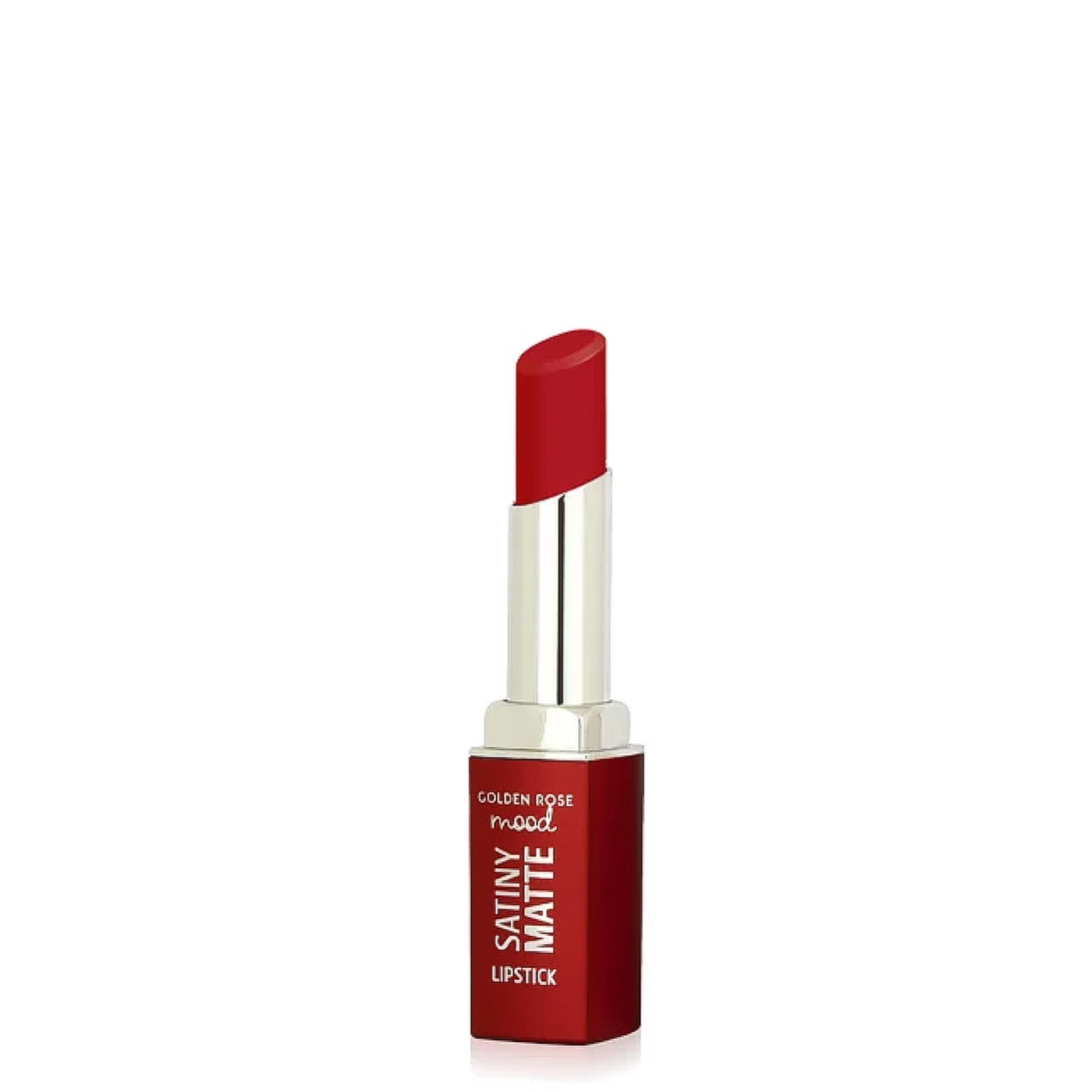Golden Rose Mood Matowa pomadka do ust Satiny nr 08 Candy Red