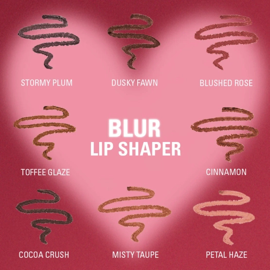 Revolution Blur Lip Shaper Blushed Rose