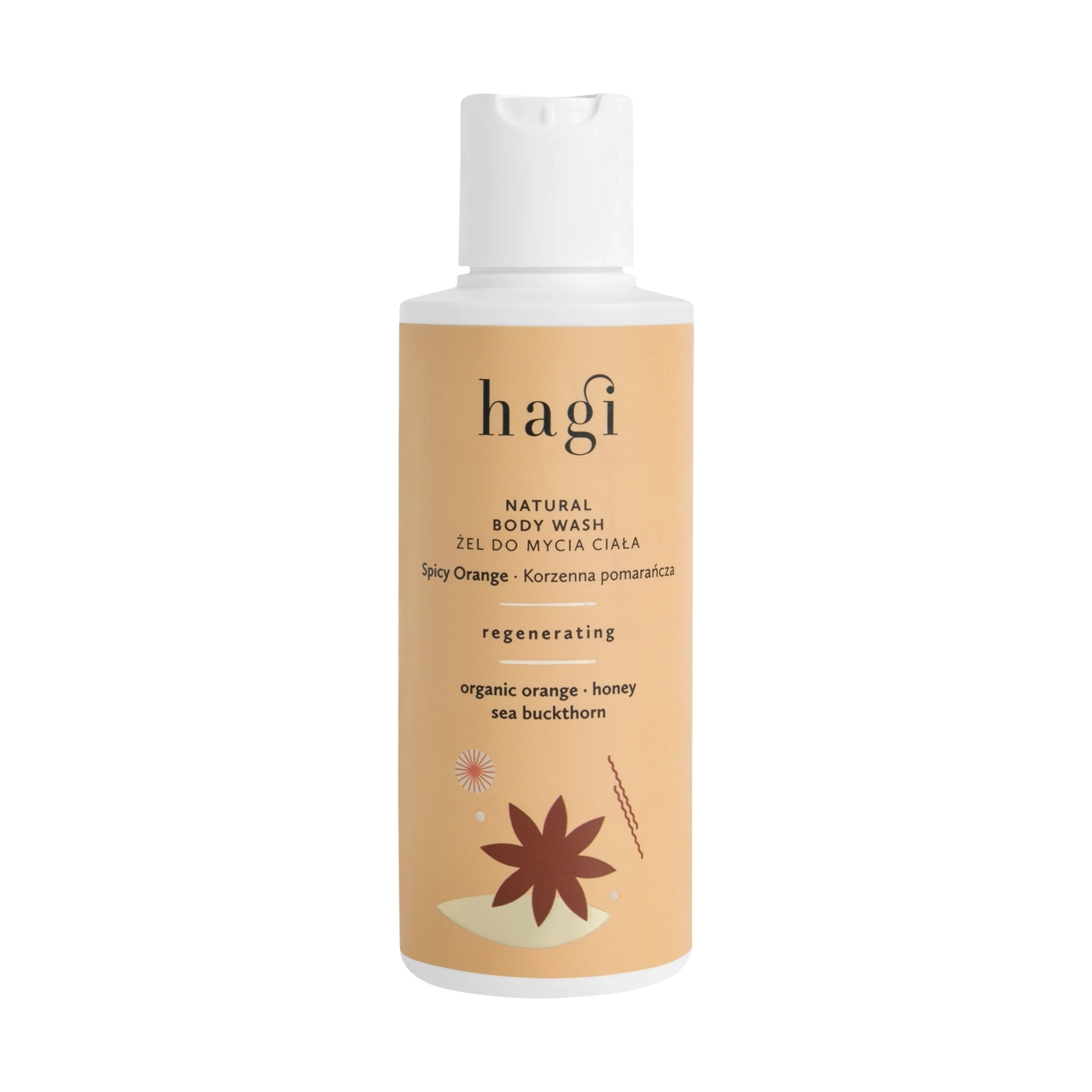 Hagi Try-me size Naturalny żel do mycia ciała Korzenna Pomarańcza 150ml