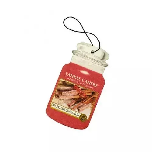 Yankee Candle Car Jar Zapach do samochodu Sparkling Cinnamon 1 szt
