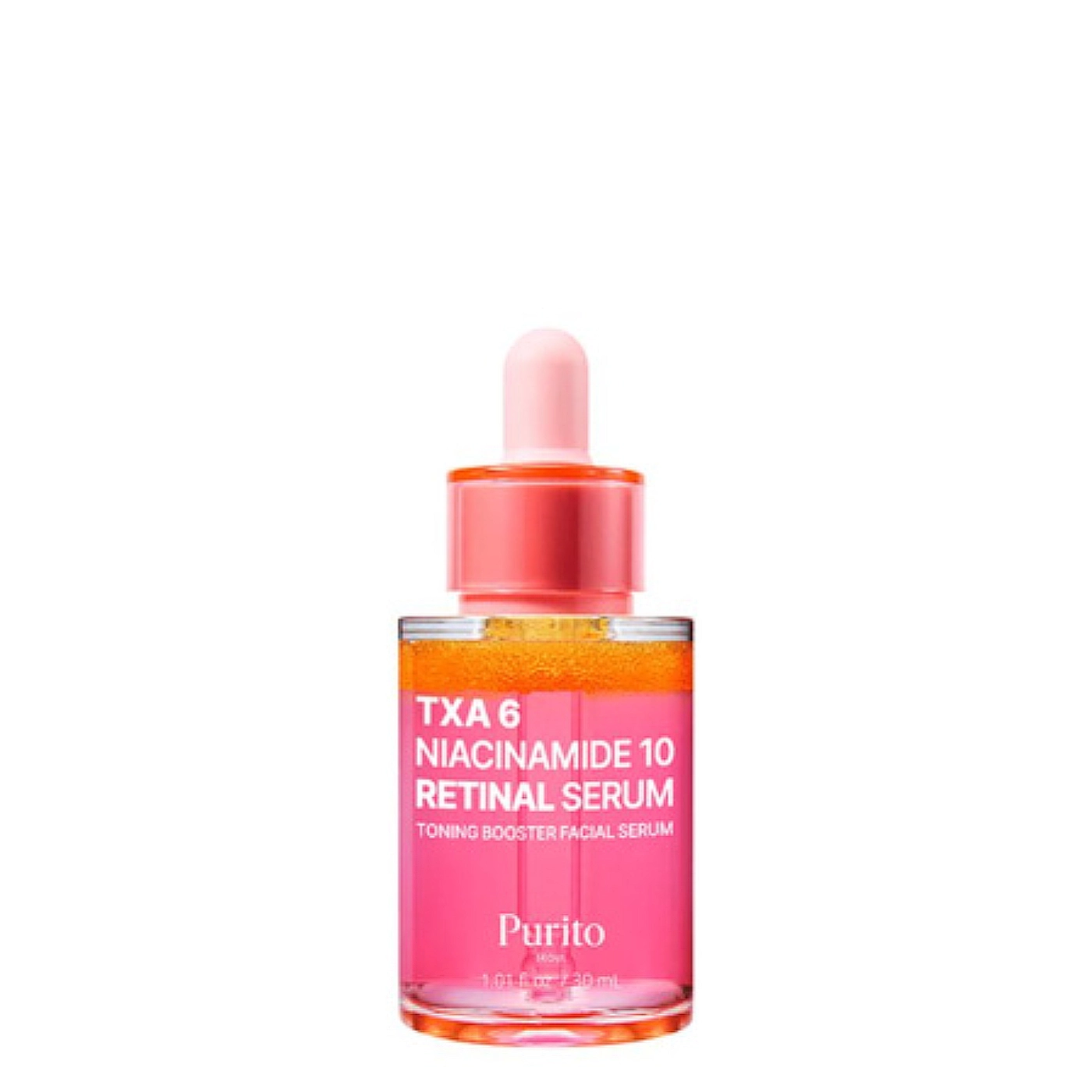 Purito Seoul TXA 6 Niacinamide 10 Retinal Serum Rozjaśniające serum do twarzy z niacynamidem i retinalem 30ml