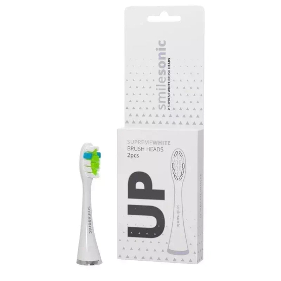 Smilesonic SupremeWhite Końcówki intensywnie wybielające – UP / EX / GO 2 szt