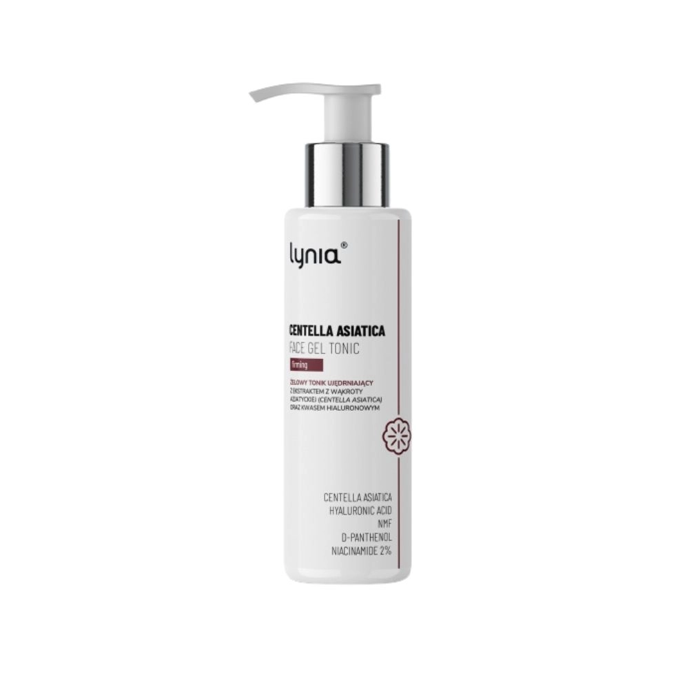 Lynia Tonik żelowy anti-aging ujędrniający z ekstraktem z Centella Asiatica i kwasem hialuronowym 100ml