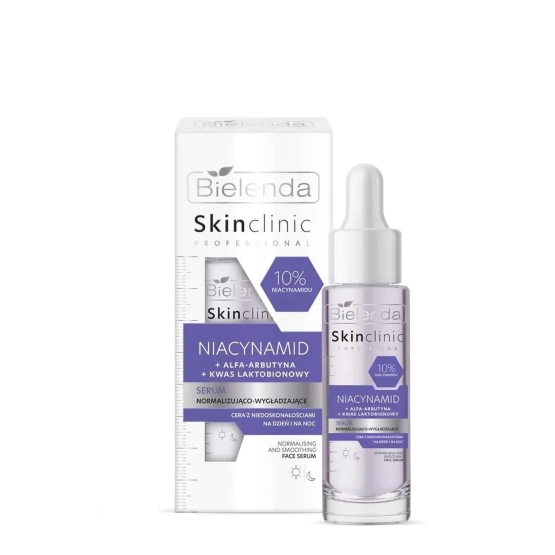 Bielenda Skin Clinic Professional Niacynamid serum normalizująco-wygładzające 30 ml