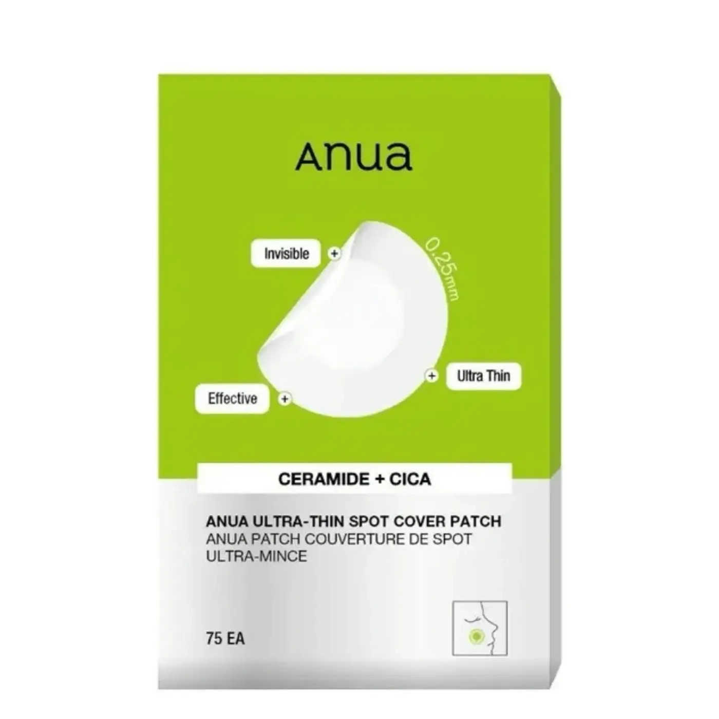 Anua Ultra-Thin Spot Cover Patch - ultracienkie plasterki na wypryski 75szt.
