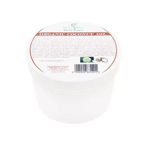 BIOCOSMETICS Organiczny olej kokosowy 250ml