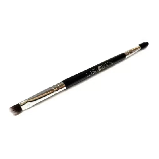 Lash Brow ZESTAW Wodoodporna pomada do brwi DARK BROWN + pędzel do brwi