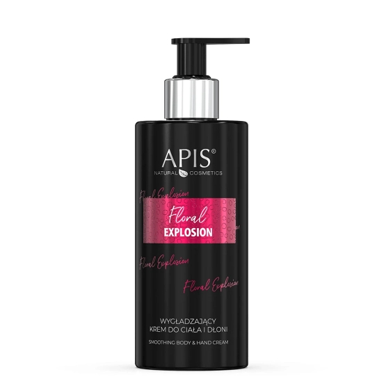 Apis Floral Explosion Wygładzający krem do ciała i dłoni 300 ml