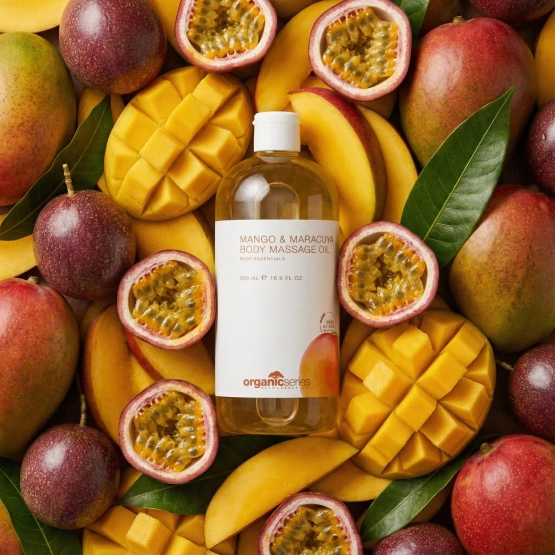 Organic Series Body Massage Oil MANGO&MARACUJA - Olej do masażu ciała Mango&Marakuja 500ml