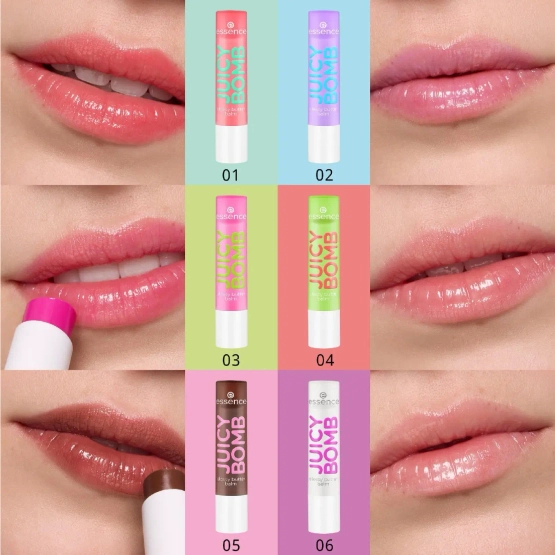 essence JUICY BOMB Lśniący balsam do ust 03 Time To Pitaya