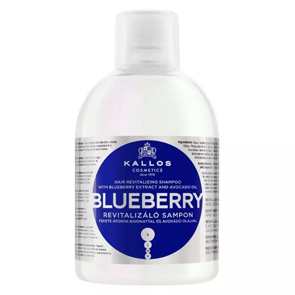 Kallos KJMN Blueberry Szampon do włosów 1000ml