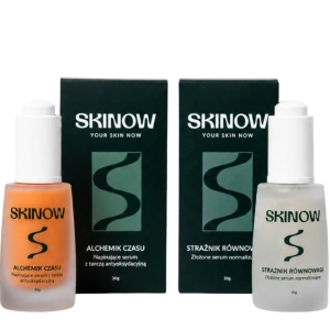 SKINOW Zestaw Antyoksydacja i Równowaga: Serum Alchemik Czasu + Serum Strażnik Równowagi