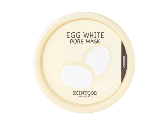 SKINFOOD Egg White Pore Mask Maska jajeczna zwężająca pory 120g