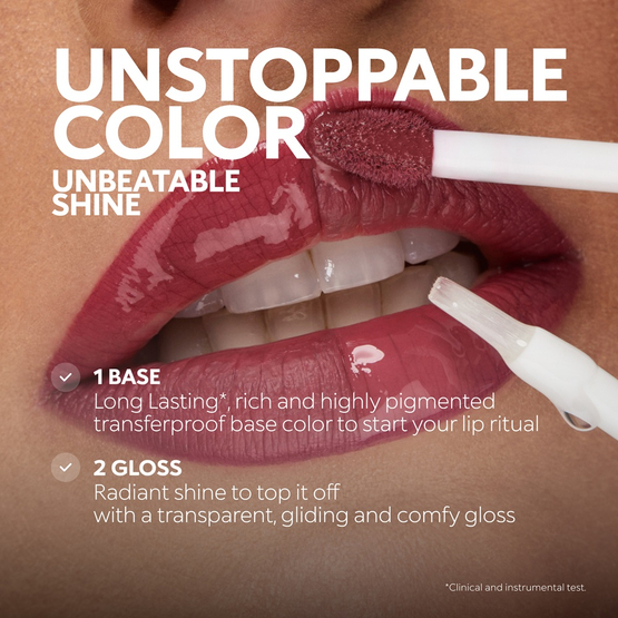 KIKO Milano Unlimited Double Touch dwuetapowa płynna pomadka do ust 115 Fire Red 6ml
