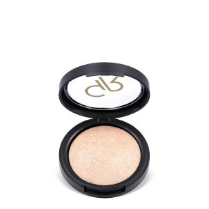 Golden Rose Baked Stardust Wypiekany puder rozświetlający z drobinkami złota 108