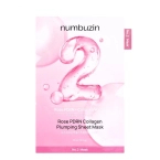 Numbuzin No 2 Rose PDRN Collagen Plumping Mask - ujędrniająca maska kolagenowa w płachcie z PDRN 1 szt. 