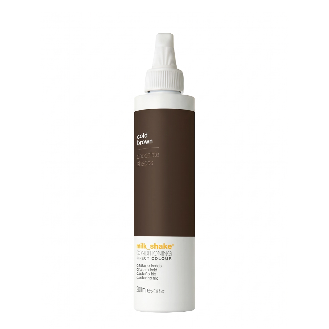 Milk Shake Direct Colour - Odżywka koloryzująca toner do włosów Cold Brown 200ml
