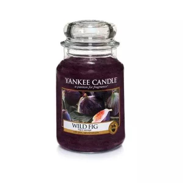 Yankee Candle ŚWIECA W SŁOIKU DUŻA Wild Fig
