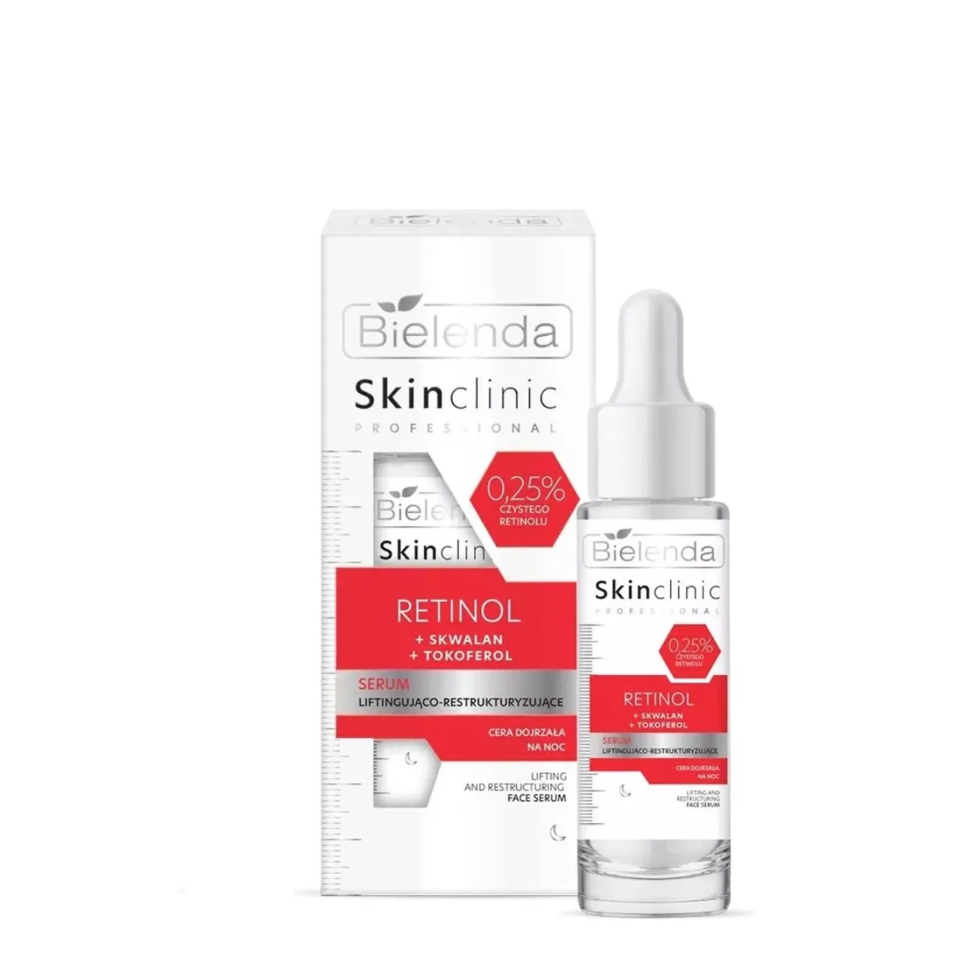 Bielenda Skin Clinic Professional Retinol serum liftingująco-restrukturyzujące 30 ml