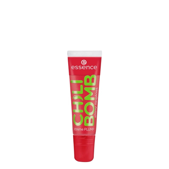 essence CHILI BOMB SHINY LIPGLOSS 01 Strawberry Salsa Błyszczyk powiększający usta 10ml